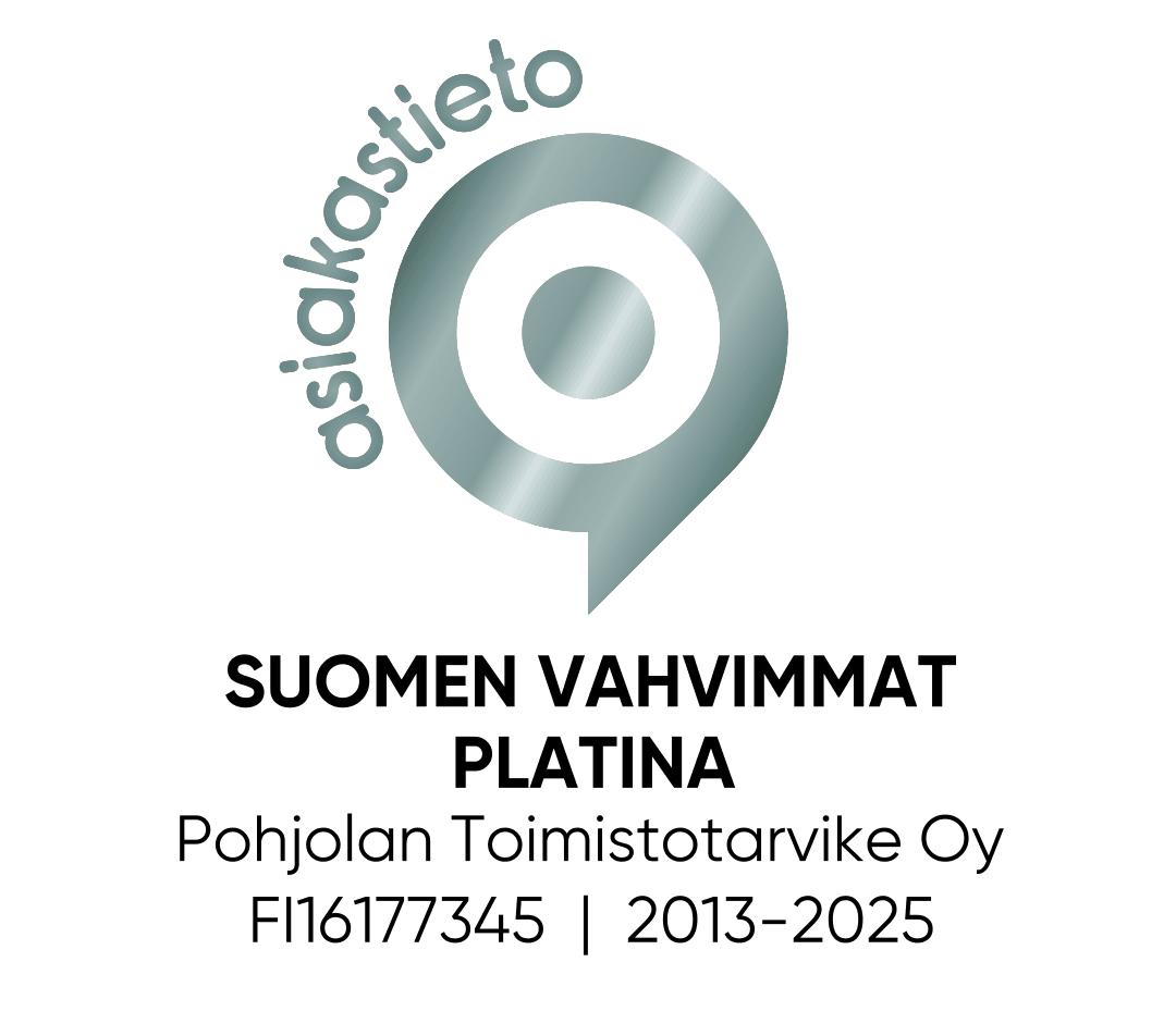 Suomen vahvimmat platina Pohjolan Toimistotarvike Oy 2013-2025